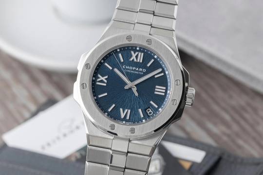  Chopard Alpine Eagle 41 Stahl Automatik Ref. 298600-3001 B&P 2019 