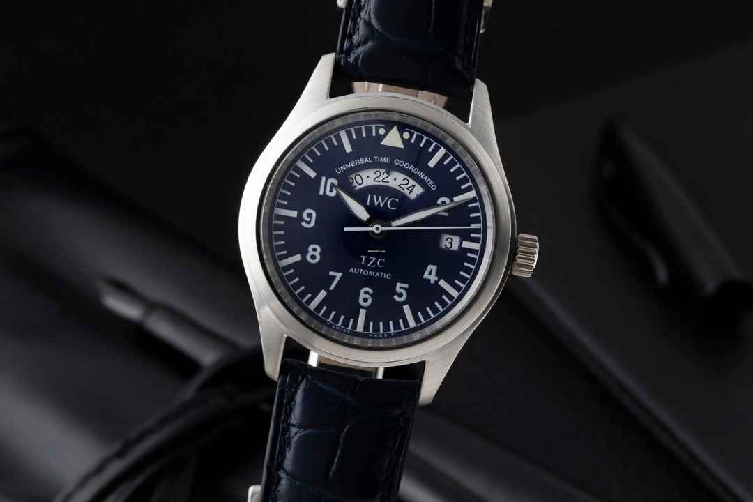  IWC Fliegeruhr Spitfire UTC Platin Automatik Herrenuhr Ref. IW325103 