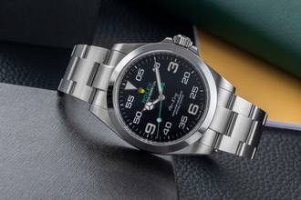 Thumbnail von Rolex Air King Automatik Oyster Edelstahl Herrenuhr Ref. 126900 B&P 2025