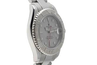 Thumbnail von Rolex Yacht-Master 35 Oyster Stahl / Platin Medium Size Ref 168622 A-Serie