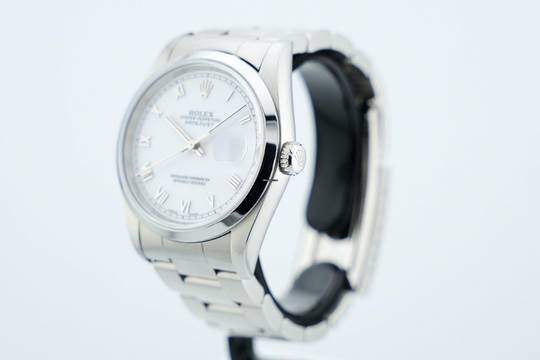  Rolex Datejust 36 36mm - CPO - White Roman Dial 16200 1997 