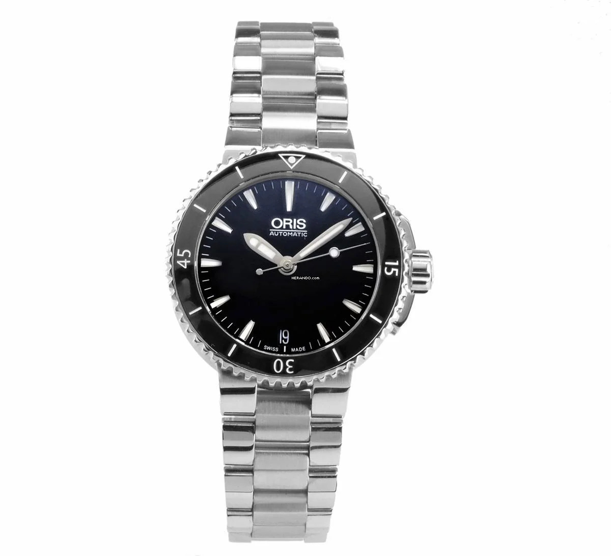  Oris Aquis Date Damen Uhr 01 733 7652 4154 07 818 0 1P Aquis Date Automatik 36 mm Ø 