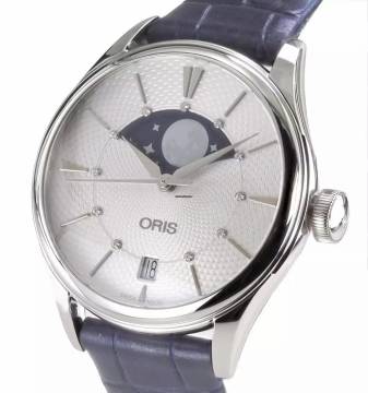  Oris Artelier Date 763 7723 4051-07 5 18 Date 01 Grande Lune 36 mm Ø Automatic Mond 