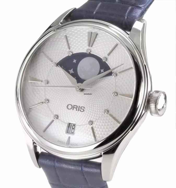  Oris Artelier Date 763 7723 4051-07 5 18 Date 01 Grande Lune 36 mm Ø Automatic Mond 