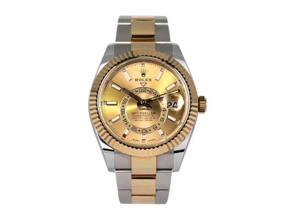  Rolex Sky-Dweller Edelstahl / Gelbgold Ref. 326933 