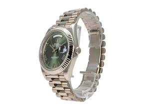 Thumbnail von Rolex Day-Date 40 Weißgold 228239 Zifferblatt Olivgrün Römisch
