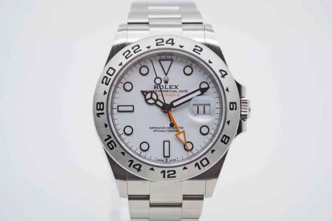  Rolex Explorer II Polar 226570 perfektes Fullset LC100 
