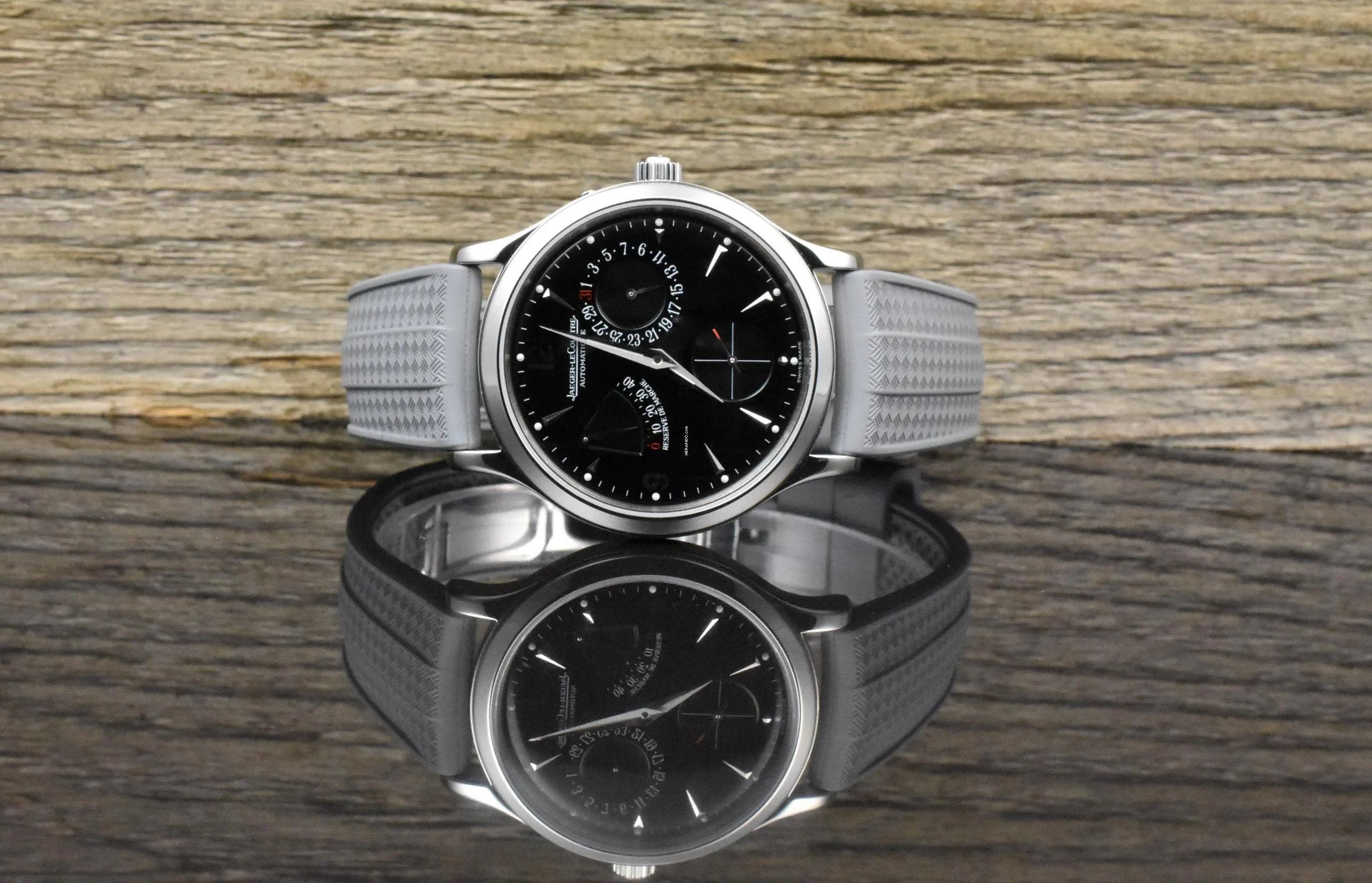  Jaeger-LeCoultre Master Control Reserve De Marche Master Control Black Dial - Automatik - Vintage 