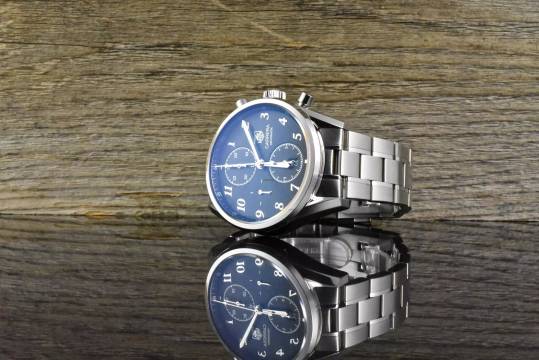  TAG Heuer Carrera Calibre 16 Heritage 41MM Automatic Black Dial - B&P 