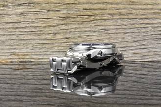 Thumbnail von Omega Seamaster Diver 300 M GMT Co Axial Blue Wave Dial 2535.80 B&P