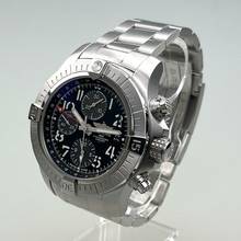 Thumbnail von Breitling Avenger Chronograph GMT 45 Automatik Stahl neuwertig deutsche Auslieferung EK 08/2023 Full Set inkl. Pricehangtag Lünettenschutz