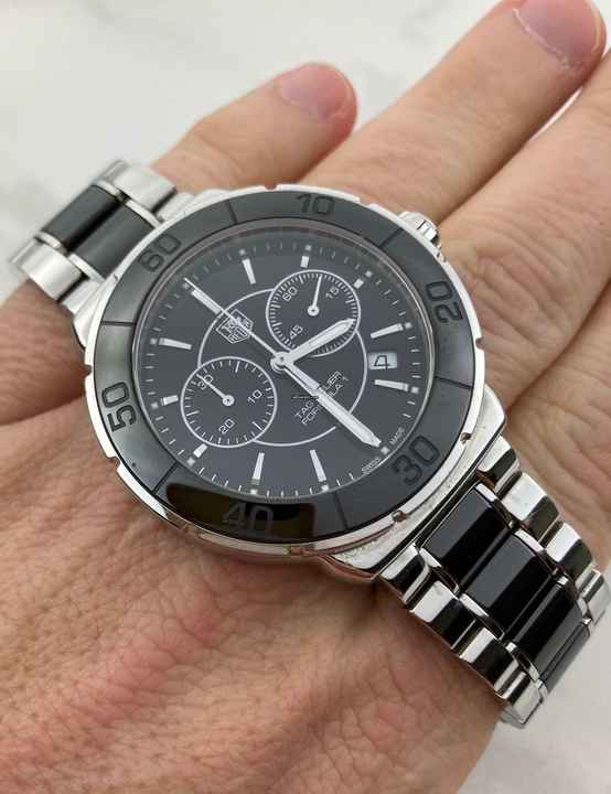  TAG Heuer Formula 1 Lady Chrono 41mm/Stahl/Keramik/Box/Papiere 