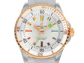 Thumbnail von Breitling Superocean 36 Ref.U17377211A1S1 2026 Full Set Ungetragen Superocean Automatic 36 Kautschuk Faltschließe