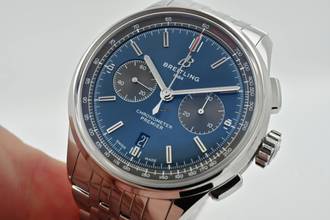 Thumbnail von Breitling Premier B01 Chronograph 42 Blue Dial AB0118A61C1A1