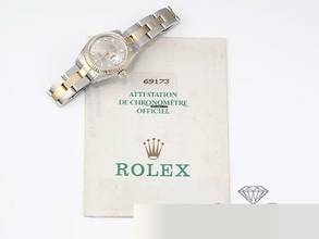Thumbnail von Rolex Lady-Datejust Edelstahl Gelbgold 750 Diamanten Automatik Stainless Steel 18kt Yellow Gold Oyster-band Chronometer