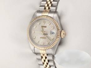 Thumbnail von Rolex Lady-Datejust Edelstahl Gelbgold 750 Diamanten Automatik Gold Stahl Damen Stainless Steel 18kt Yellow Gold Jubilé-band Chronometer Oyster