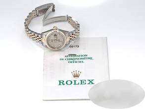 Thumbnail von Rolex Lady-Datejust Edelstahl Gelbgold 750 Diamanten Automatik Gold Stahl Damen Stainless Steel 18kt Yellow Gold Jubilé-band Chronometer Oyster