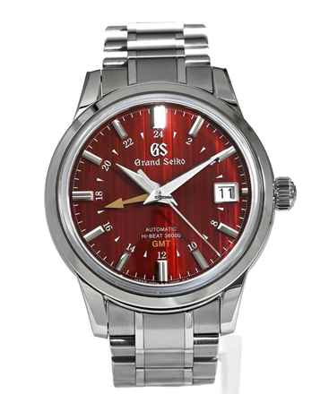  Seiko GS Grand Elegance Kollektion Mechanisches Hi-Beat 36000 GMT Ref. SBGJ273 