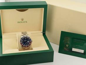 Thumbnail von Rolex GMT-Master II 126719blro Like New 2020 - White Gold & Blue Dial