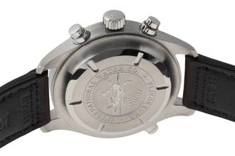 Thumbnail von IWC Fliegeruhr Doppelchronograph Spitfire Panda Stahl Automatik Ref. IW371802