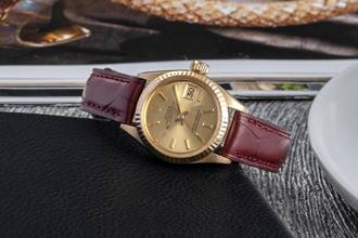 Thumbnail von Rolex Lady-Datejust 18k (0,750) Gold Automatik Damenuhr Ref. 6904