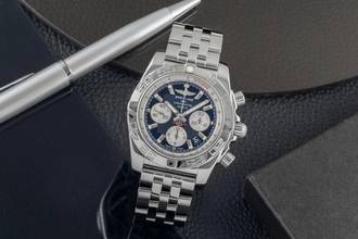 Thumbnail von Breitling Chronomat 44 Chronograph Stahl Herren Automatik Ref. A011B67PA AB0110