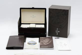 Thumbnail von Patek Philippe Calatrava 18k Weissgold Automatik Ref. 6007G-011 B&P