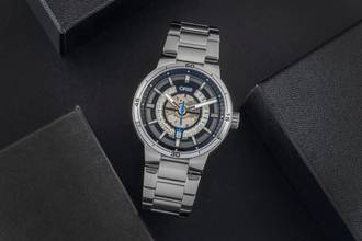 Thumbnail von Oris TT1 Engine Date Stahl Automatik Herrenuhr Ref. 01 733 7752 4124-07 8 24 08