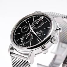 Thumbnail von IWC Portofino Chronograph 42 Black – IW391010 – like NEW – 12/2017 Full Set