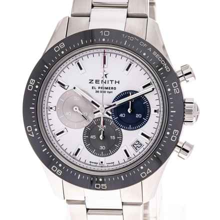  Zenith Chronomaster Sport White 41 – 03.3100.3600/69.M3100 – like NEW – 01/2021 Full Set 