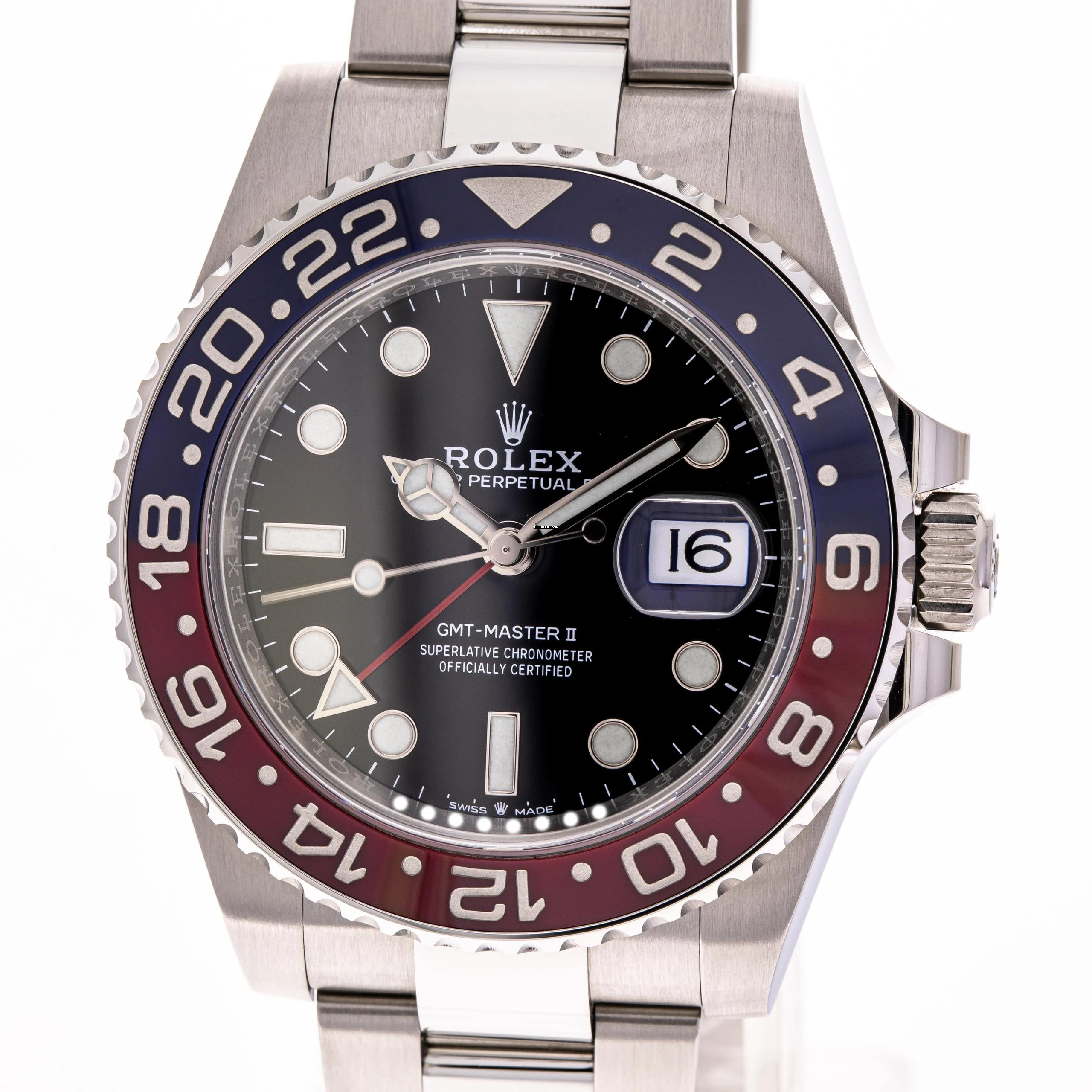 Rolex GMT-Master II Pepsi Oyster – 126710BLRO – like NEW – 08/2020 Full Set