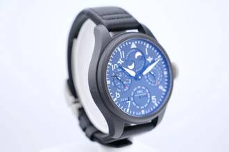 Thumbnail von IWC Große Fliegeruhr Top Gun Big Pilot Top Gun - Perpetual Calendar In Ceramic - With Box And Papers - IW502902 2014