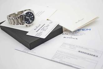 Thumbnail von Blancpain Léman Fly-Back Date Chronograph 2885F mit Blancpain Service