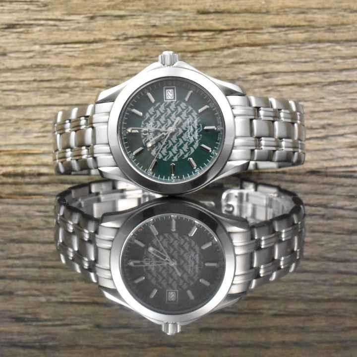  Omega Seamaster 120 M Jacques Mayol Limited Edition Green Dial unpoliert - Vintage 