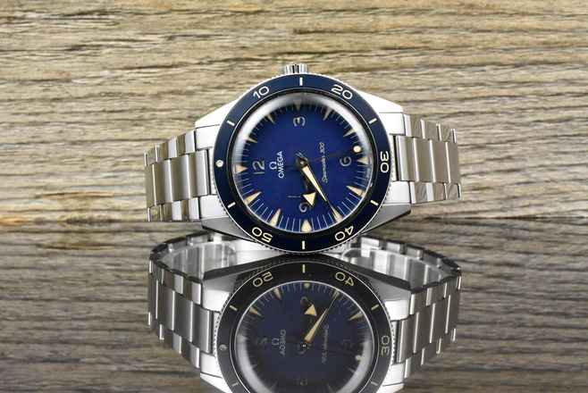  Omega Seamaster 300 Co-Axial Master Chronometer MINT / NEUWERTIG - NAVY BLUE - 2024 