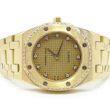 Thumbnail von Audemars Piguet Royal Oak Lady Vollgold mit Brillanten Nur Uhr
