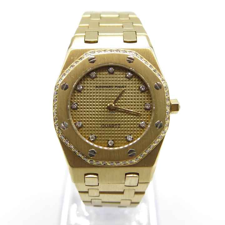  Audemars Piguet Royal Oak Lady Vollgold mit Brillanten Nur Uhr 