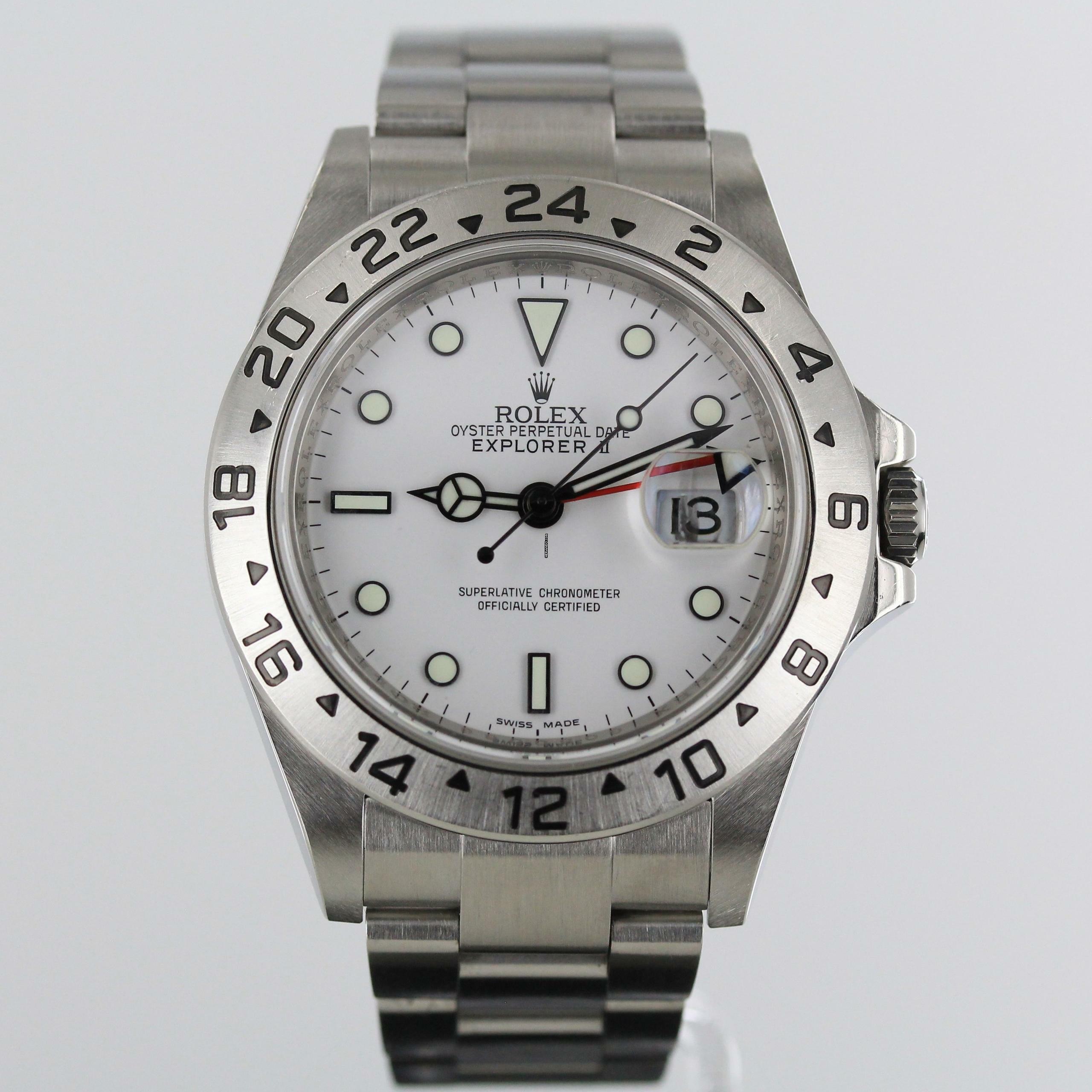 Thumbnail von Rolex Explorer II Full Set//2010//Ref.16570//LC100//#753