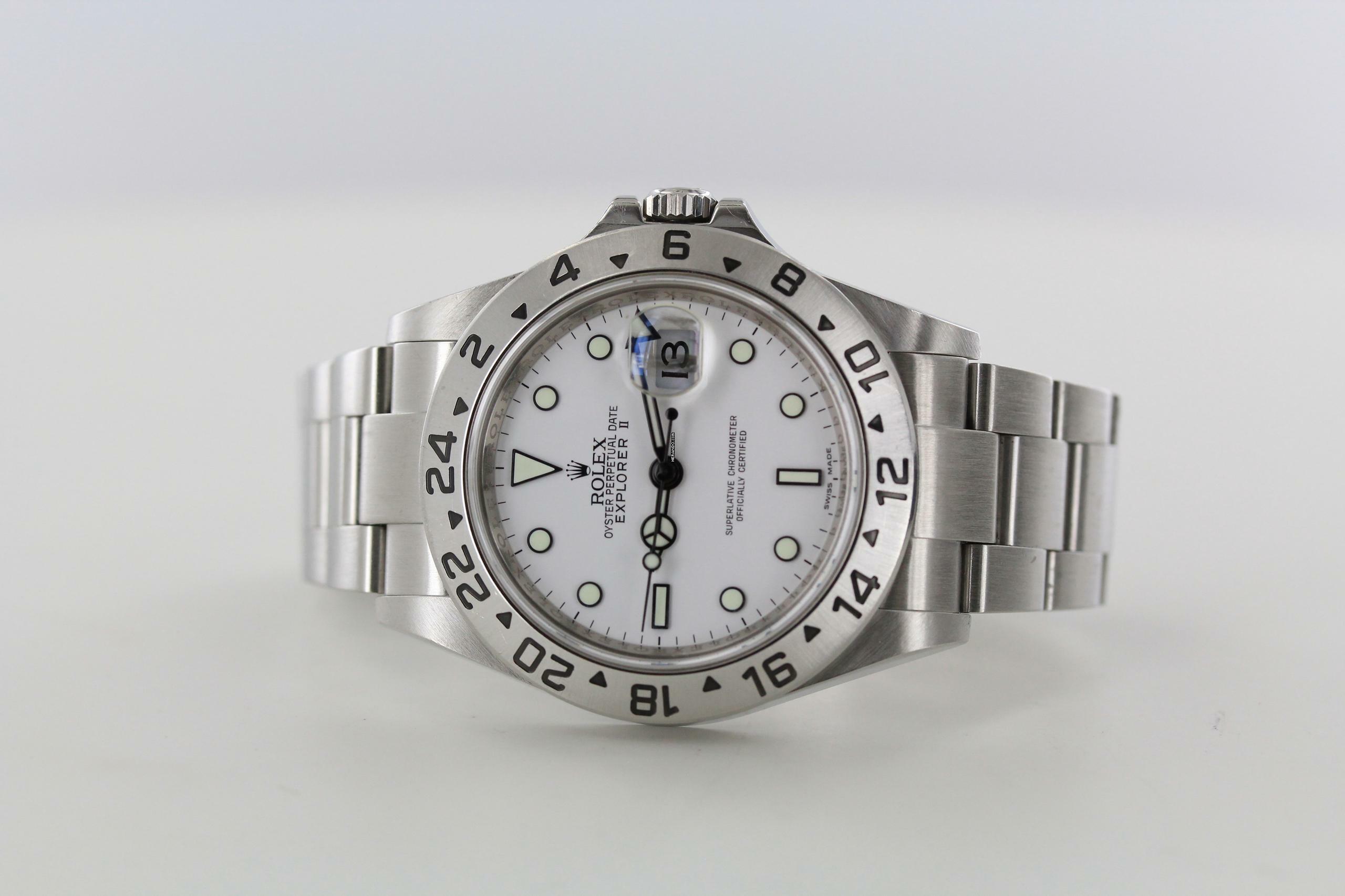 Thumbnail von Rolex Explorer II Full Set//2010//Ref.16570//LC100//#753