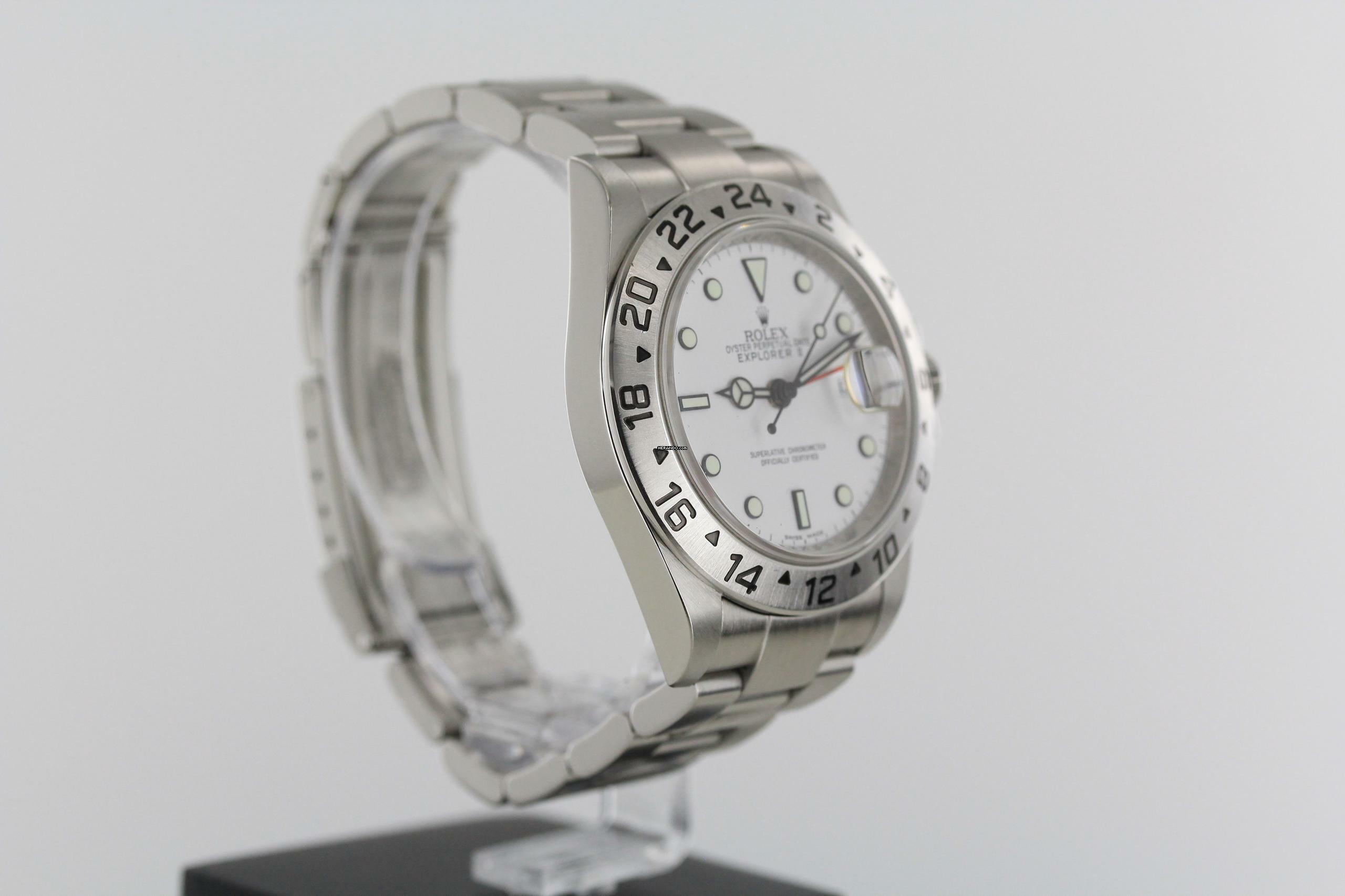 Thumbnail von Rolex Explorer II Full Set//2010//Ref.16570//LC100//#753