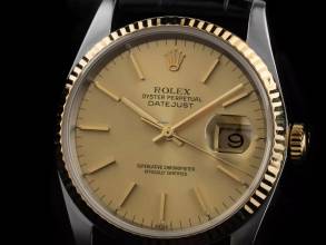 Thumbnail von Rolex Datejust 36 Ref.16233 1995 Box&Beschreibung sehr gut Vintage Datejust