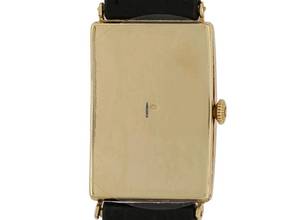 Thumbnail von Patek Philippe Vintage Rectangular Art Deco 1912 Full Set sehr gut Vintage Rectangular Art Deco 18kt Gelbgold