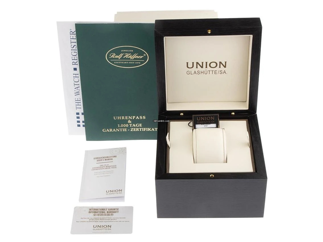  Union Glashütte Belisar Chronograph Ref.D014.425168700 2025 Full Set Ungetragen Belisar Chronograph Vollkalender Mondphase Faltschließe 