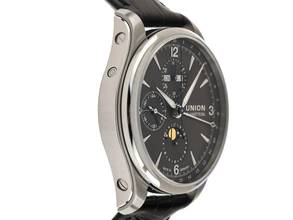 Thumbnail von Union Glashütte Belisar Chronograph Ref.D014.425168700 2025 Full Set Ungetragen Belisar Chronograph Vollkalender Mondphase Faltschließe