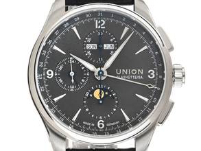 Thumbnail von Union Glashütte Belisar Chronograph Ref.D014.425168700 2025 Full Set Ungetragen Belisar Chronograph Vollkalender Mondphase Faltschließe
