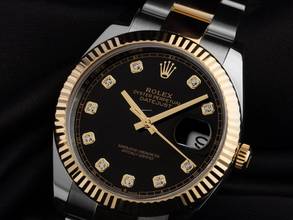Thumbnail von Rolex Datejust 41 Diamanten Ref.126333 2021 Full Set wie Neu Datejust Diamanten