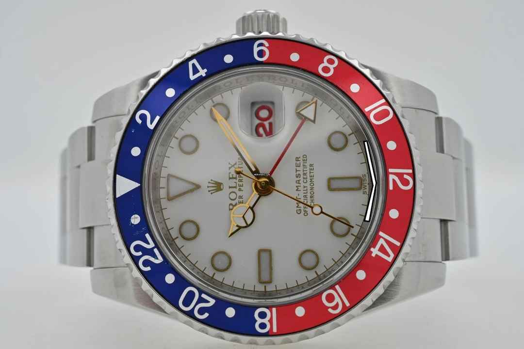  Rolex GMT-Master II 116710BLRO Blaken Vintage Line PanAm White Dial Limited 58pcs 