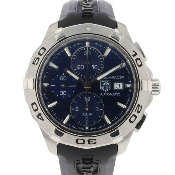  TAG Heuer Aquaracer 300M Chronograph Blue Dial 
