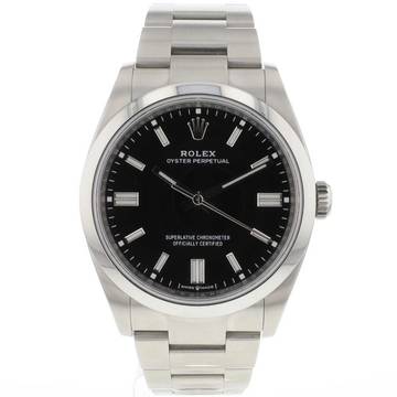  Rolex Oyster Perpetual 36 Black Dial 126000 