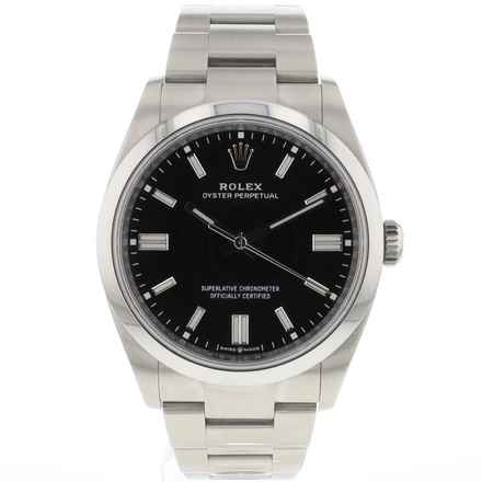  Rolex Oyster Perpetual 36 Black Dial 126000 